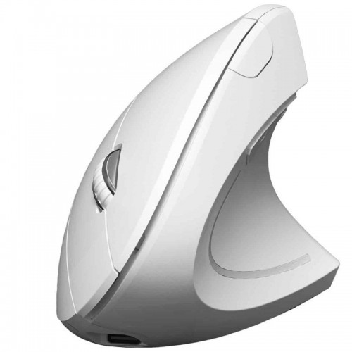 p ph2GLIDE VERTICAL ERGO DUAL MOUSE BATTERY WHITE h2pSu diseno innovador coloca el brazo y la muneca en una posicion natural lo