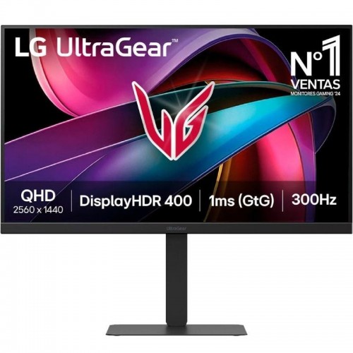 p ph2Monitor Gaming LG UltraGear 27 IPS QHD 2560X1440 300Hz 1 ms h2p pul liPanel IPS con frecuencia de actualizacion de 300 Hz 