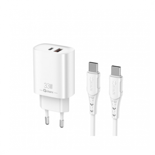 CARGADOR CABLE QCHARX EROS 33W