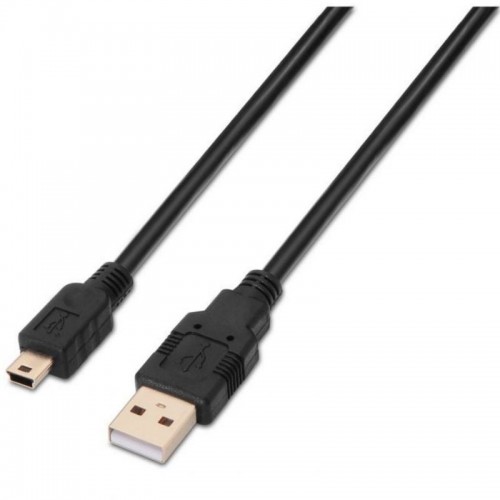 p pul liCable USB 20 con conector tipo A macho en un extremo y mini USB 5 pines macho en el otro li liSe utiliza principalmente
