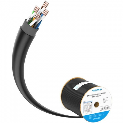 h2Cable LAN UTP Cat6 Vention 1000 Mbps de velocidad de transmision conductor de cobre libre de oxigeno revestimiento de PVC cal