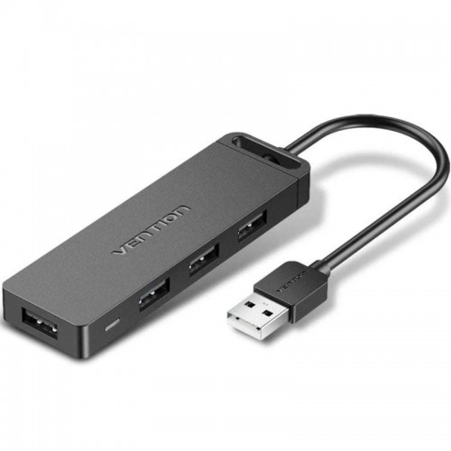 h2Vention Hub 4 Ports USB 20 con alimentacion CHMHB 015m Gris h2divpulliFuente de alimentacion para disco duro externo de 8 TB 