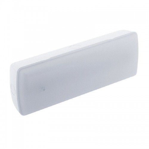 pullibCaracteristicas b liliLuminaria LED de emergencia fabricada con un cuerpo de policarbonato en blanco y un difusor del mis