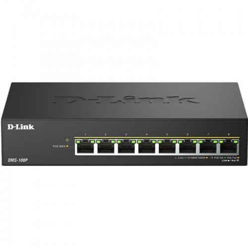h28 Port 25G Multi Gigabit Unmanaged PoE Switch h2p pp pul liConectividad 25GE de 8 puertos para redes de alto rendimiento li l