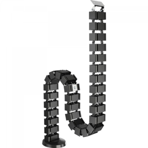 h2Vertebra Pasacables Negro h2ppulliOrganiza y dirije los cables sin esfuerzo desde el suelo hasta el escritorio con la vertebr