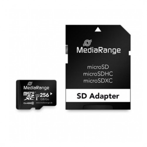 MEM MICRO SDXC 256GB MEDIARANGE ADAPTADOR SD