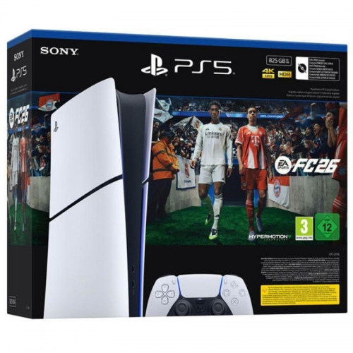 h2Consola PlayStation5 Edicion Digital Juego EA Sports FC 26 h2divh2Diseno fino h2pCon PS5 los jugadores obtienen una potente t