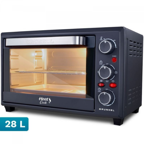 ph2GRUNKEL 8211 Horno electrico conveccion HR 28COOK 28L 1600W h2pHorno electrico de GRUNKEL HR 28COOK 28 L 1600W conveccion in