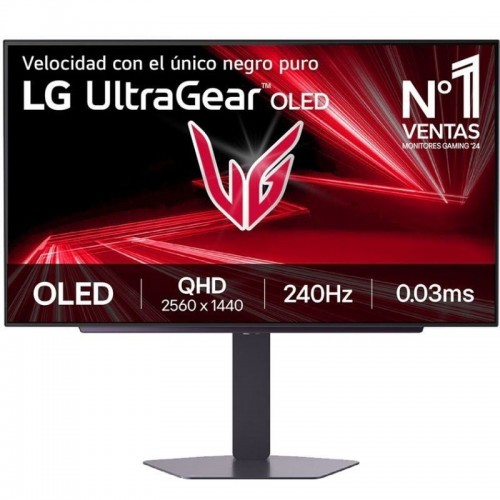 h2Monitor Gaming OLED LG UltraGear 27 OLED QHD 2560x1440 240Hz 003 ms h2ppul liPanel OLED con una frecuencia de actualizacion d
