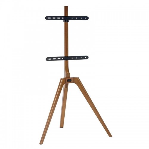 pSoporte de suelo de madera para TV de 45 a 65 y VESA 200 300 300x200 400 400x200 400x300brbrDiseno atractivo y color negro mat