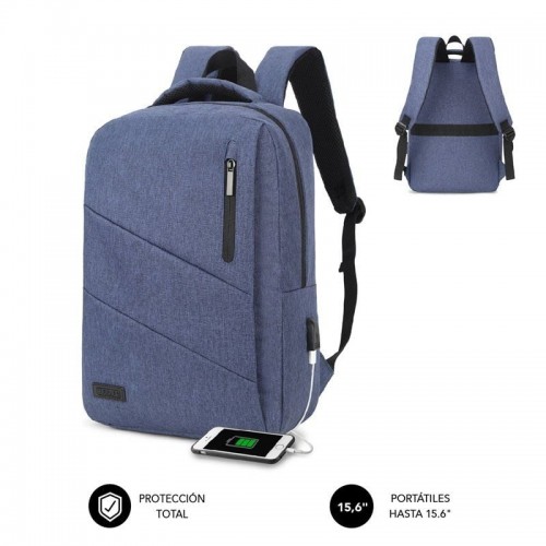 pLa mochila para portatil Subblim City Backpack de 1568221 resulta imprescindible en todos tus viajes o desplazamientos Facilit