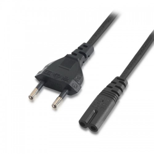pul li Cable alimentacion de forma 8 para cargador portatiles dispositivos AV etc Fabricado con conductor 100 cobre de AWG18 pa