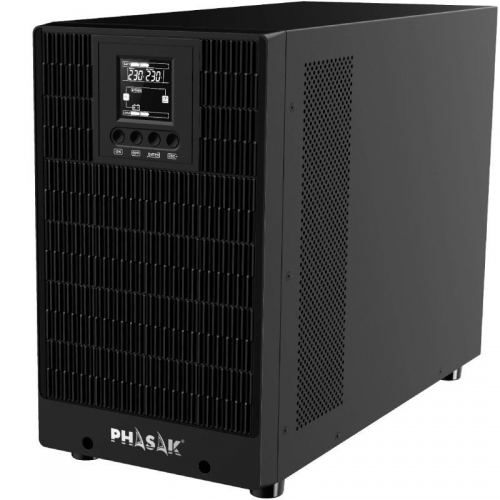 ph2SAI Phasak Smart Pro Online 3000 VA 8211 PH 9230 h2pEl PH 9230 es un SAI online de doble conversion real de 3000 VA 3000 W c