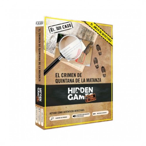 JUEGO DE MESA MAGIC BOX HIDDEN GAMES CASO 1