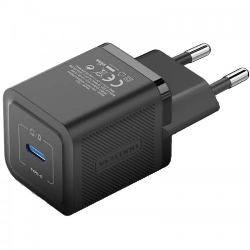 ph2Cargador GaN USB C de 1 puerto 20 W h2divbr divp ph2Especificaciones h2ulliMarca liliVention liliColor liliNegro liliInterfa