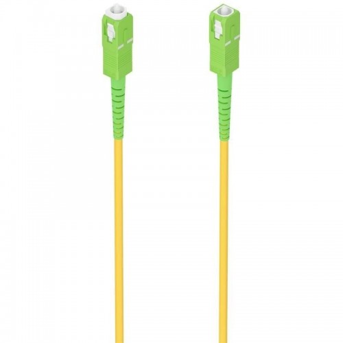 h2AISENS CABLE FIBRA oPTICA LATIGUILLO G657A2 30 9 125 SMF SIMPLEX CPR DCA LSZH SC APC SC APC AMARILLO h2pLatiguillo de fibra m