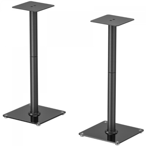 h2AISENS SOPORTE UNIVERSAL DE SUELO PARA ALTAVOCES h2divSoporte versatil de suelo para altavoces Fabricado con vidrio y acero d