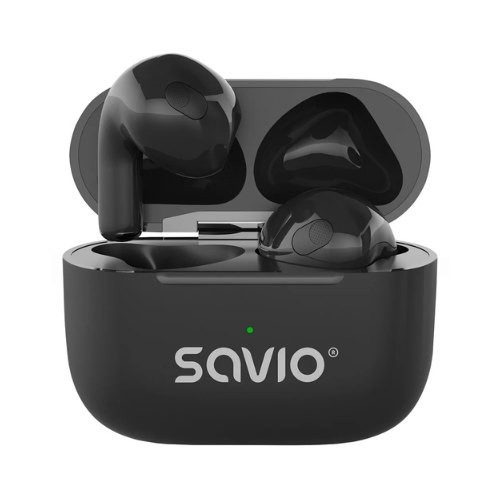 AURICULARES INALAMBRICOS SAVIO TWS 02 PRO BLACK