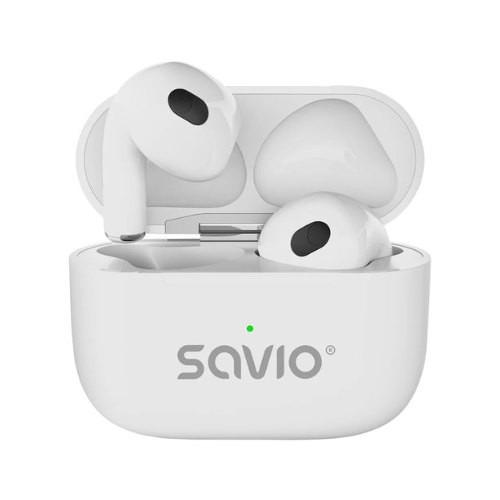 AURICULARES INALAMBRICOS SAVIO TWS 01 PRO WHITE