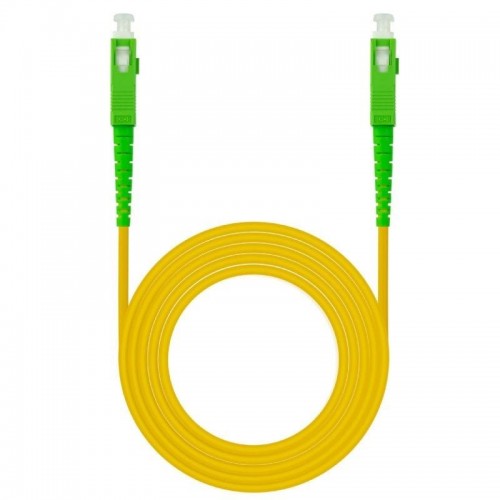 ph2Cable de Fibra optica SC APC a SC APC Monomodo Simplex LSZH Amarillo 3 m h2h2Especificaciones h2Se utiliza para conectar la 