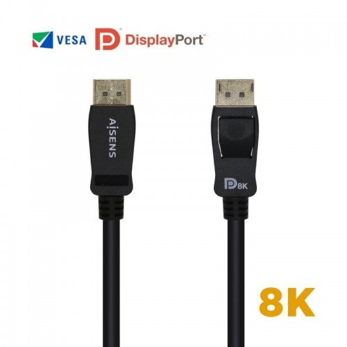 pul liCable DISPLAYPORT V14 8K CERTIFICADO con conector DP macho 20 Pines en ambos extremos li liEste cable ha pasado la certif
